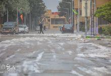 گزارش تصویری |  بارش تگرگ بهاری  و آب گرفتگی معابر دانشگاه 
